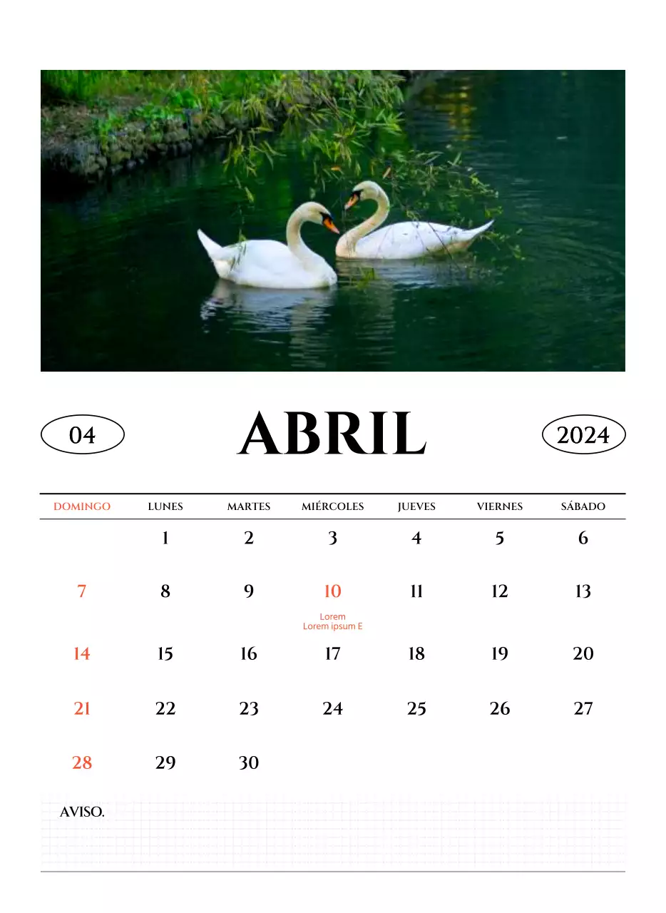 Calendario de pared de estilo sencillo con concepto de fotografía de viajes emocional en blanco y negro
