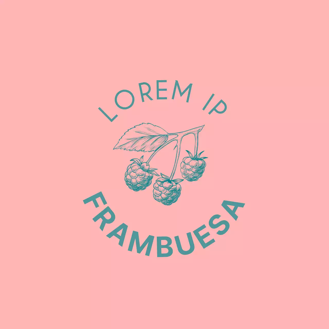 Para decorar galletas caseras con dibujos vintage de bayas en rosa y amarillo