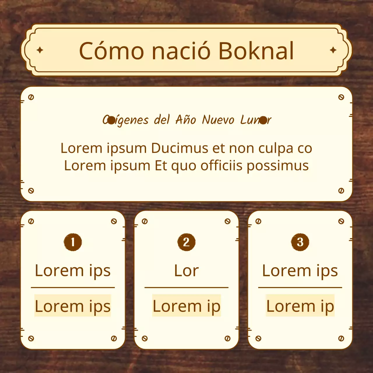 Sobre el tradicional traje de tres piezas marrón y beige