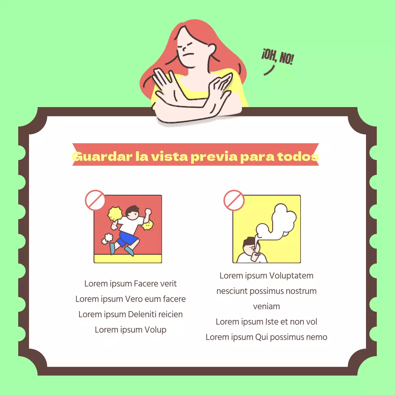 Un colorido tema de guía espacial inspirado en una fiesta con ilustraciones de lápices de colores