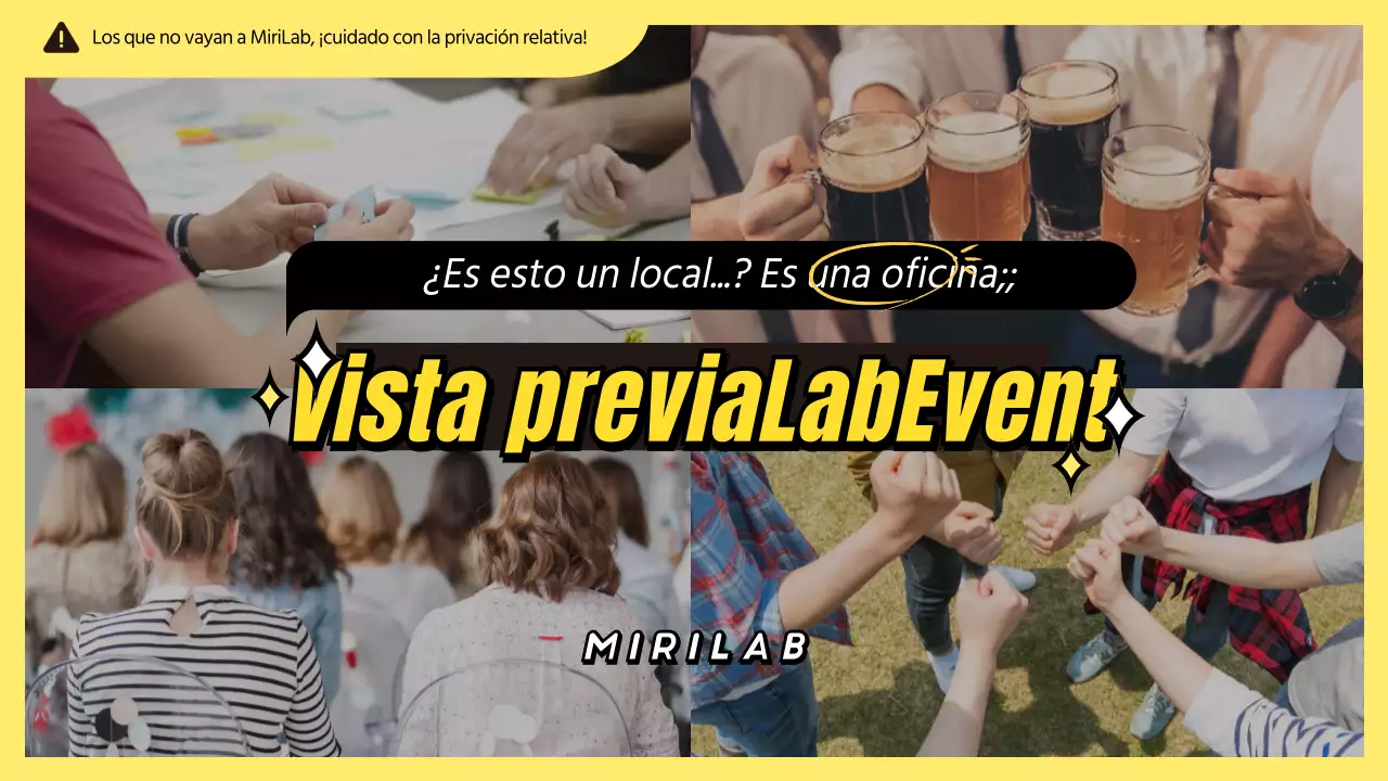 Presentamos el evento interno de cuartos amarillos