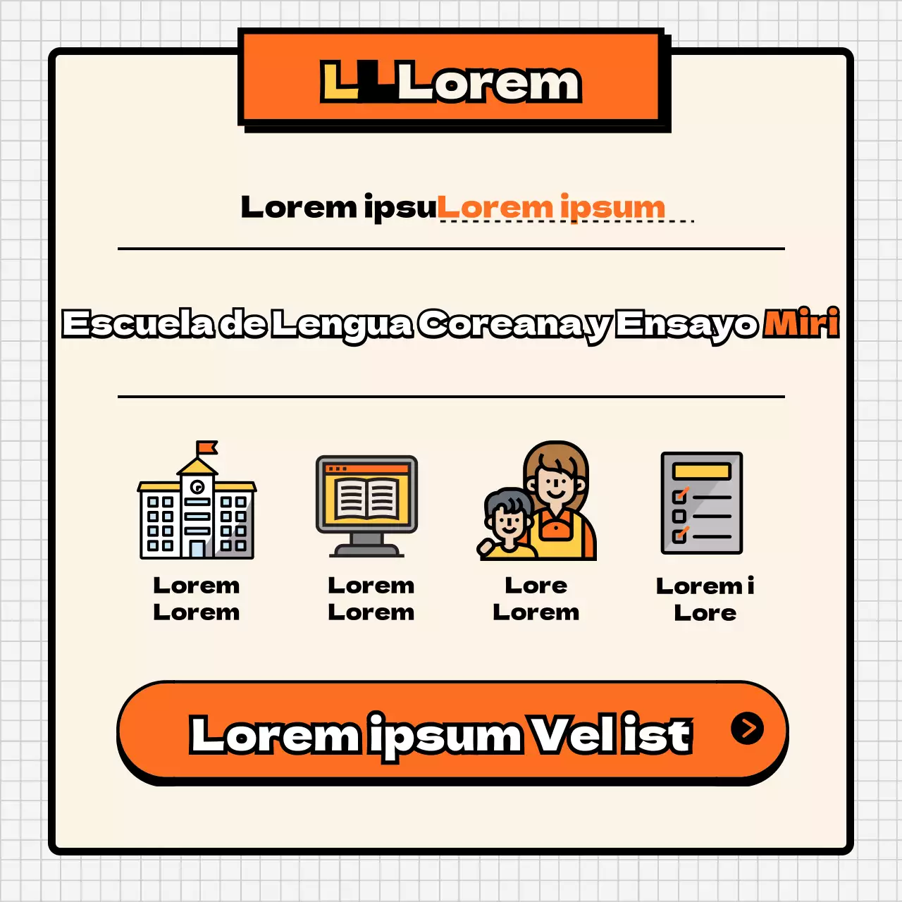 Análisis endocrinos de color naranja y carne CardNews