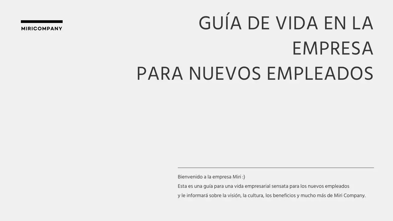 Monótono Simple Gráficos 3D Corporativo Recién Llegado Empresa Guía de Vida