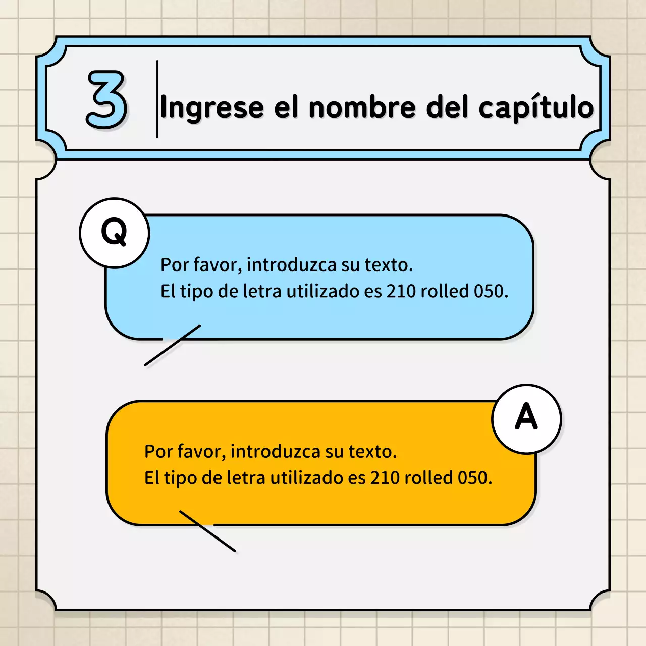 Burbujas de diálogo en azul claro y amarillo y un bonito estilo de ilustración