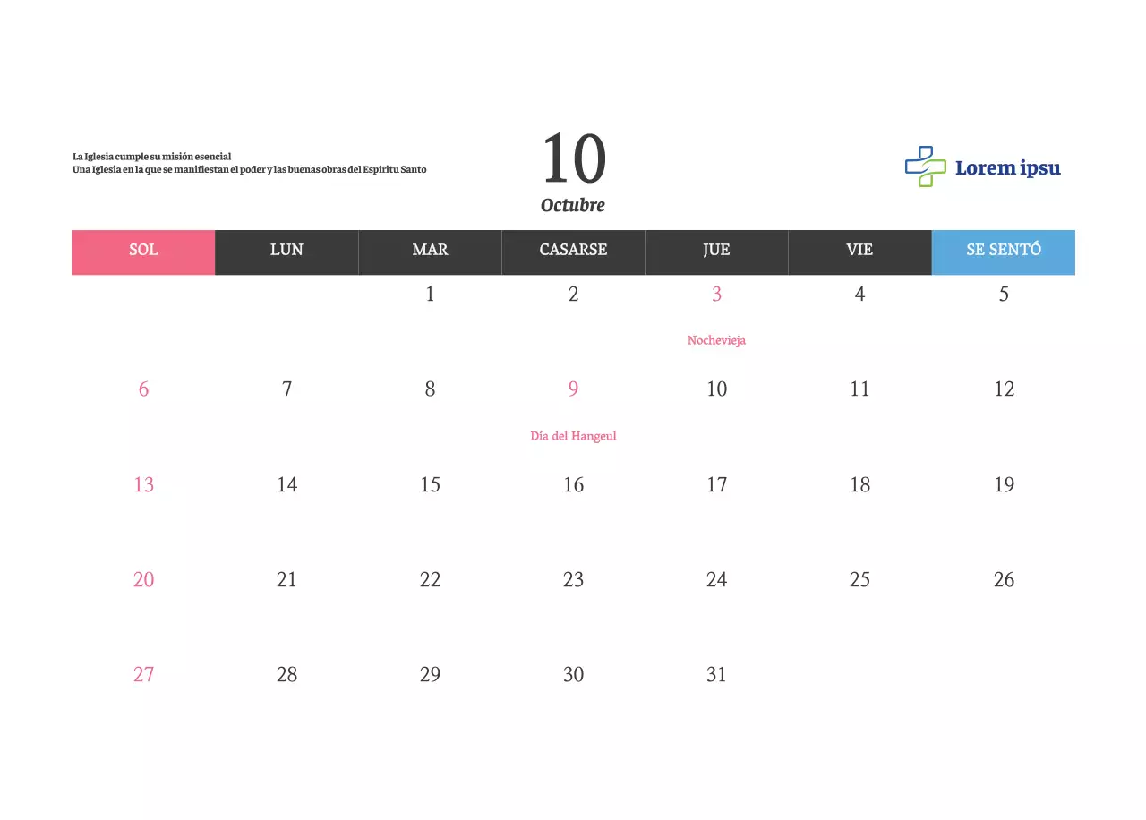 Caligrafía fotográfica blanca Iglesia