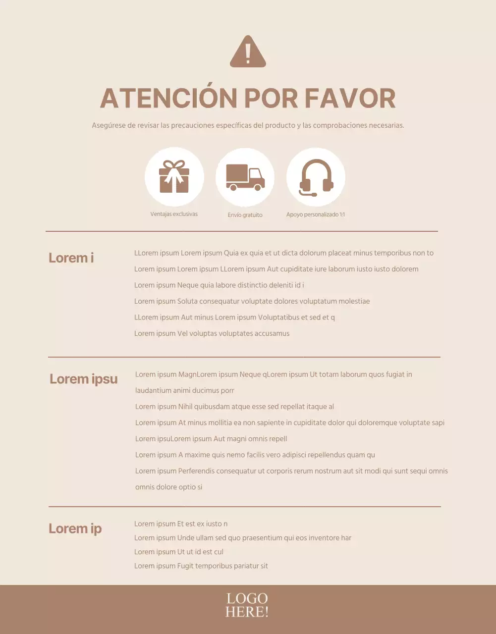 Semana de Bodas en Beige