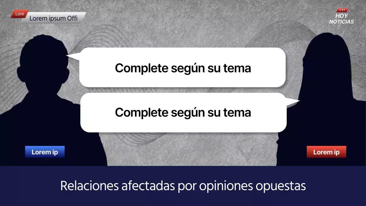 La escuela debate la tendencia azul y negra Noticias