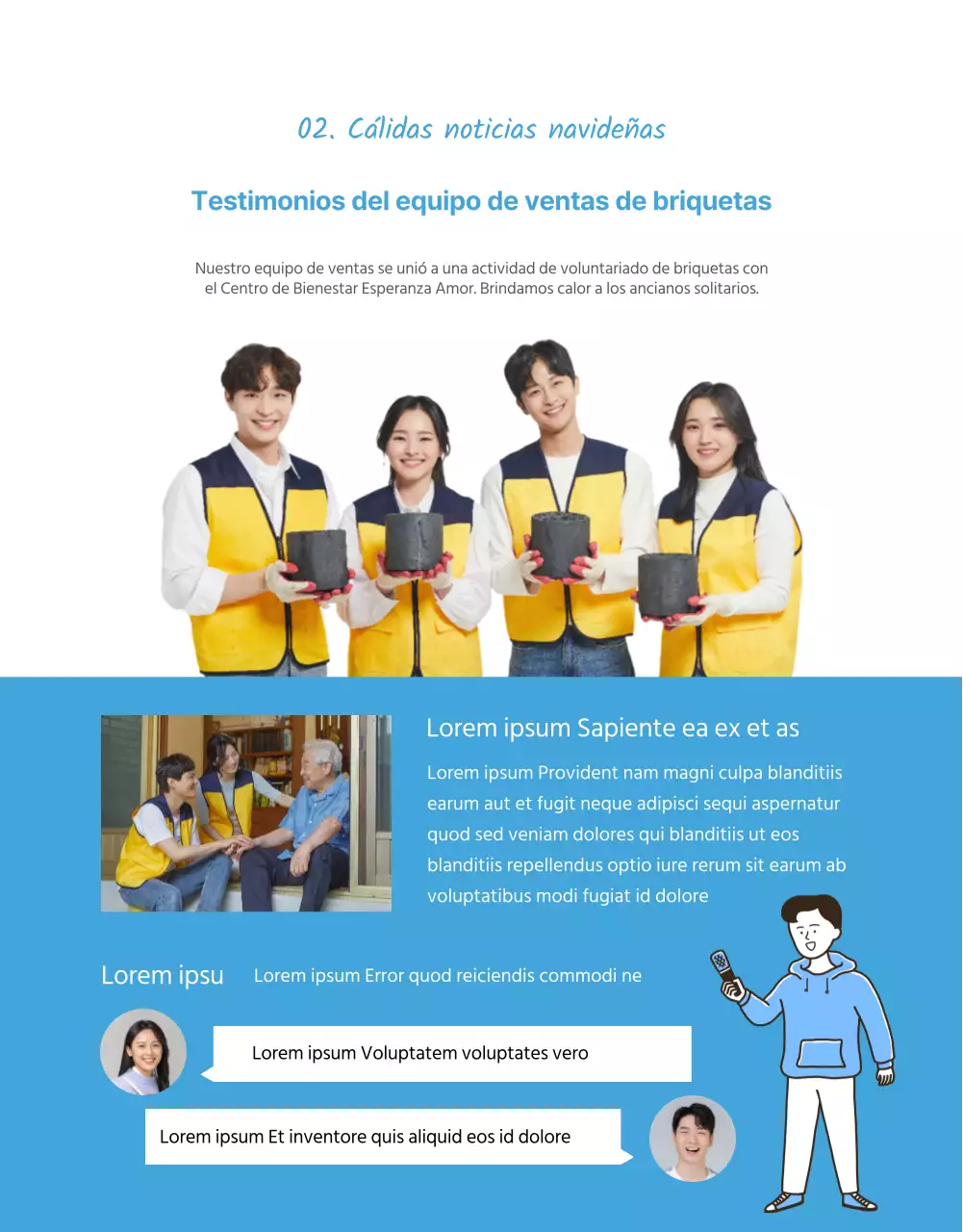 Boletín de cultura empresarial Blue Clean