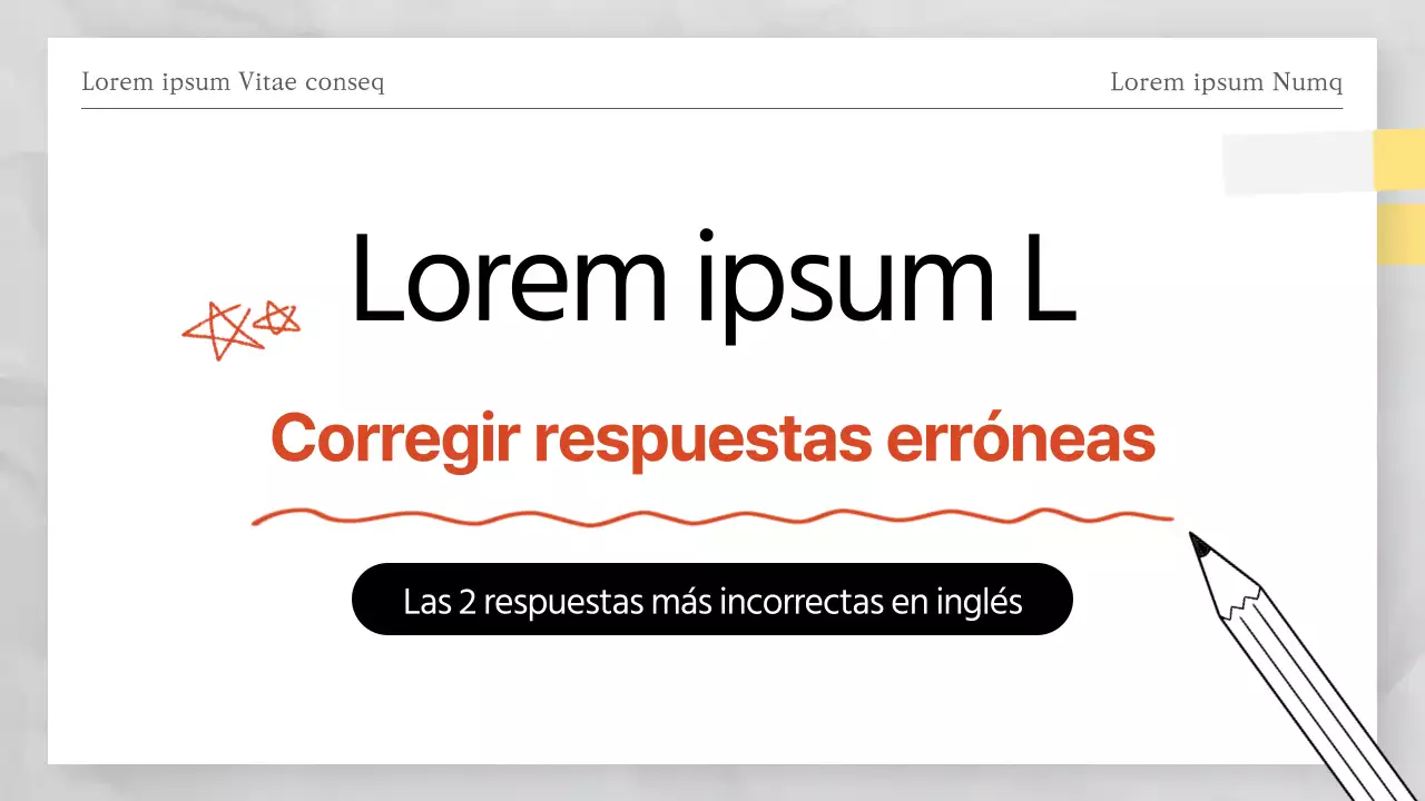 Respuestas al simulacro de examen de papel rojo y blanco