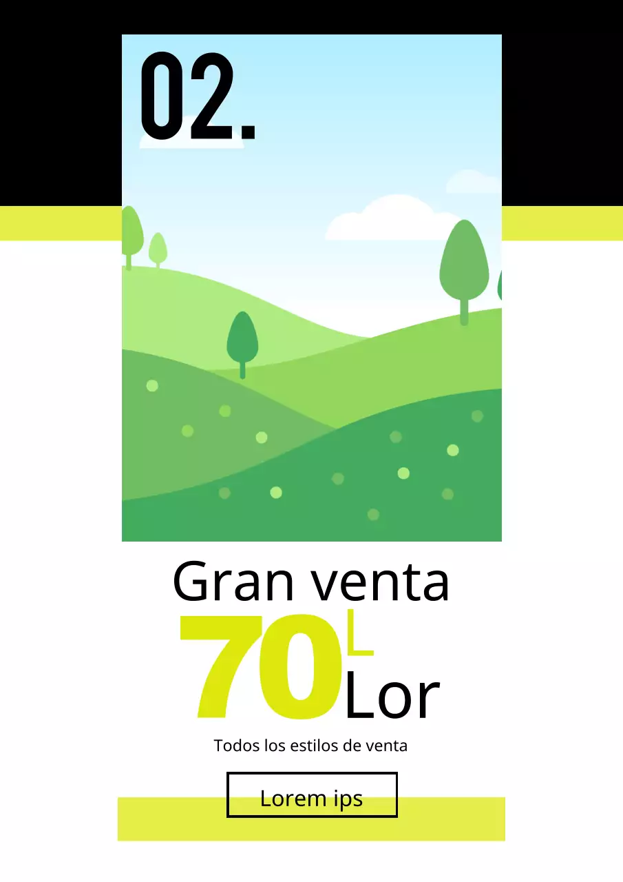 Diferentes diseños con fotos en negro y verde claro