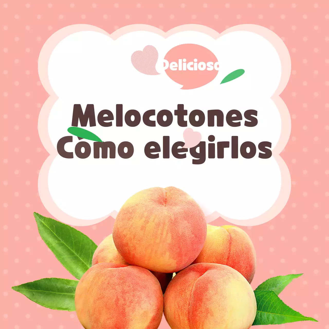 Consejos para elegir melocotones rosas, bonitos y deliciosos