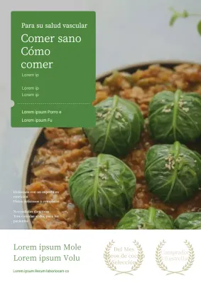 verde cocina sencilla fotografía libro de cocina recetas