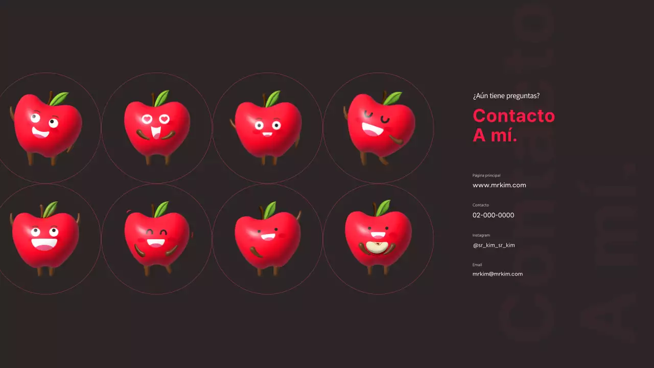 Tema de estrategia de marca personal con fondo negro y detalles en rosa intenso