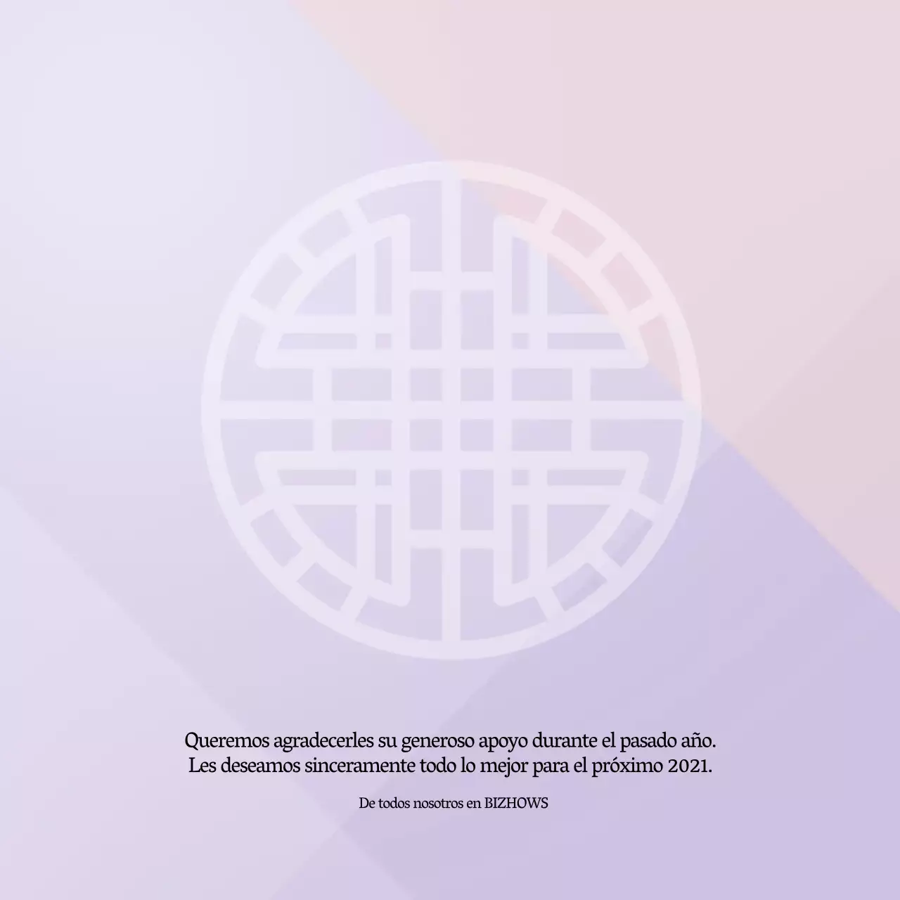 Mensaje de Año Nuevo para el pastel de arroz