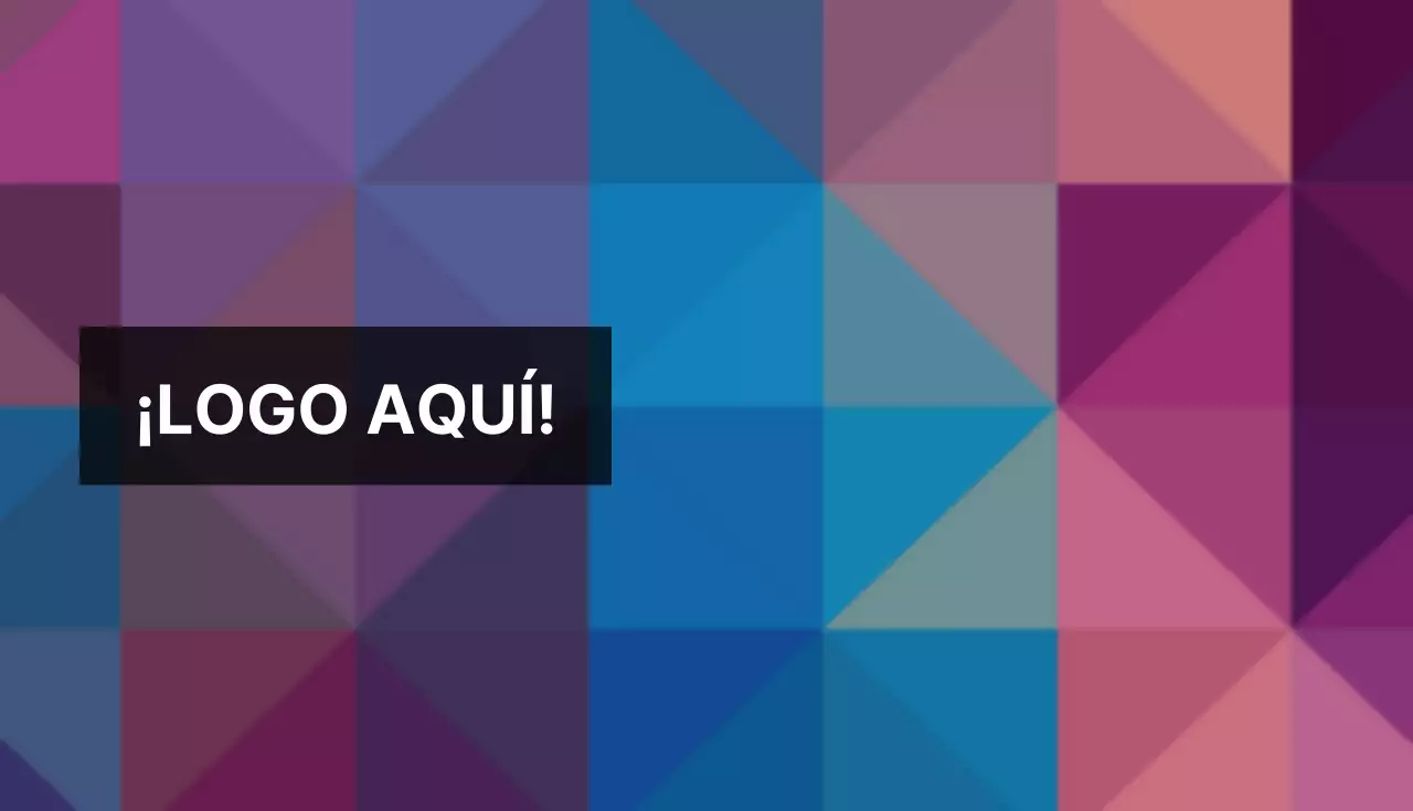 Tarjetas de visita con motivos geométricos