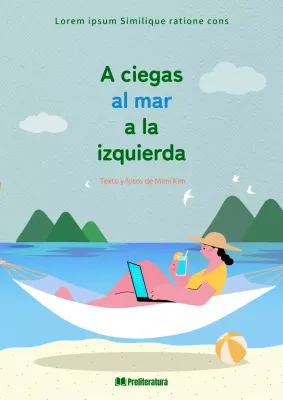 Un ensayo tranquilizador con un fondo oceánico azul y verde