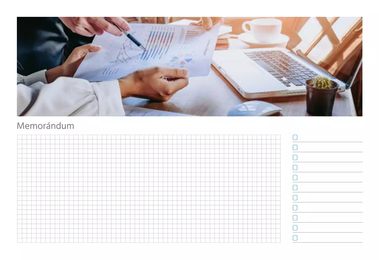Calendario de empresa blanco y sencillo