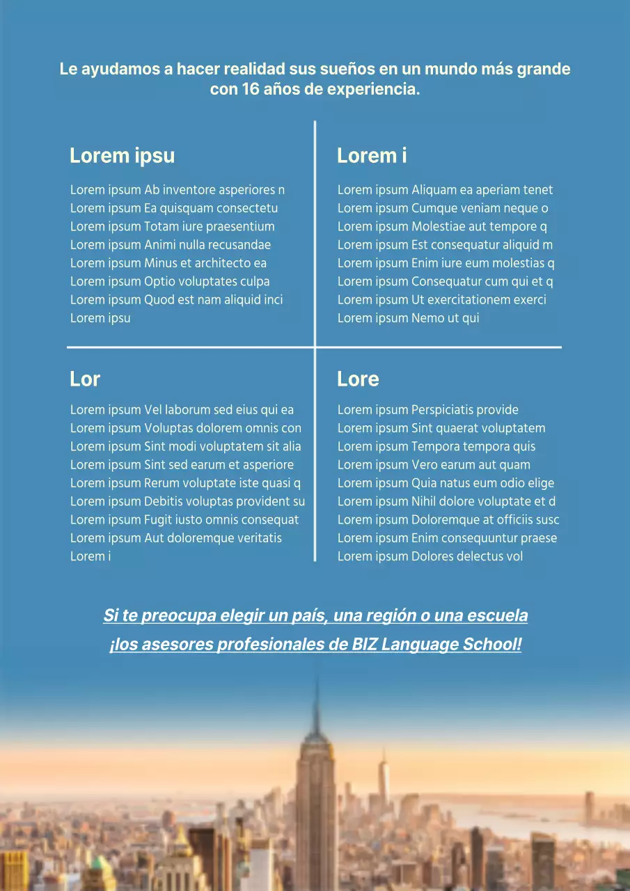 Estudiar en el extranjero