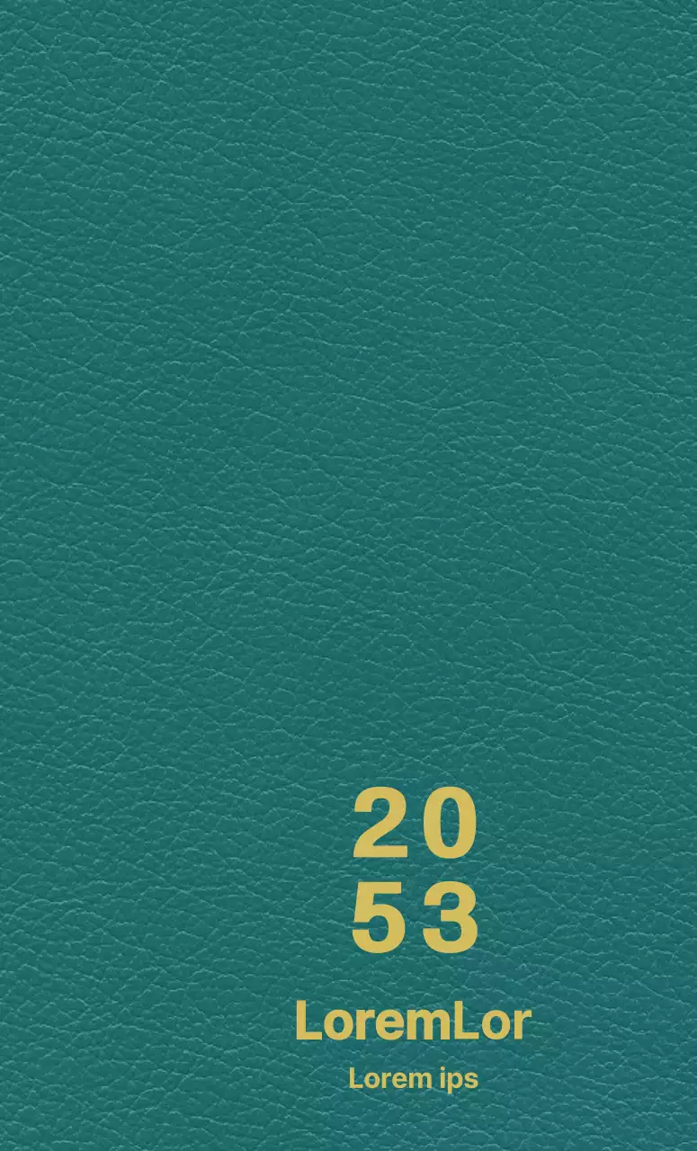 Cubierta de agenda industrial