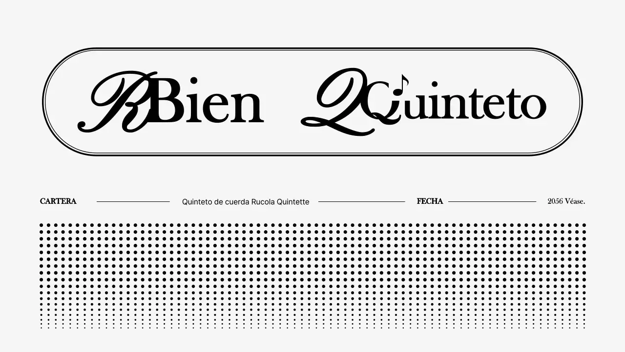 Cartera sencilla de grupo de conciertos en negro