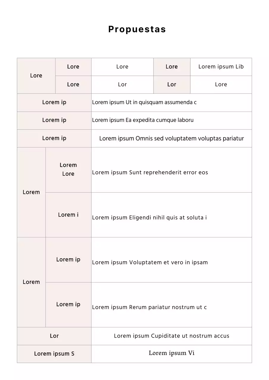 Documentación básica de propuestas sencillas