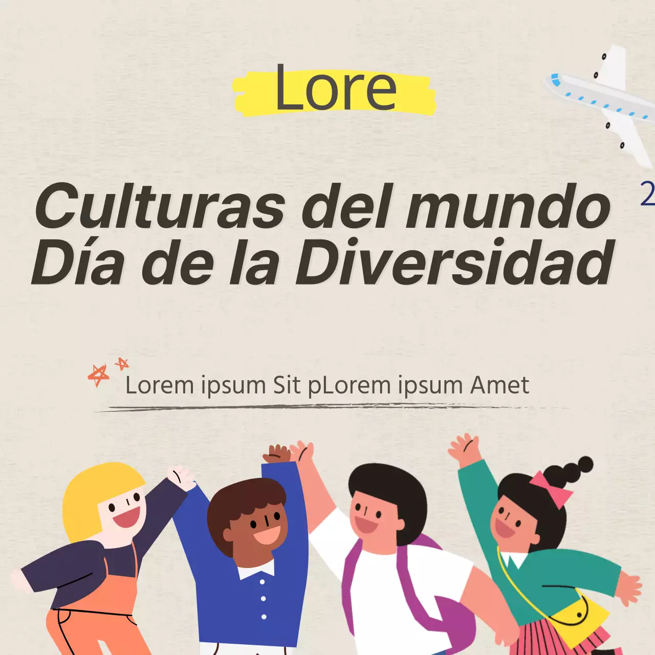 Dooclass Tarjeta del Día Mundial de la Diversidad CulturalNoticias Diseño