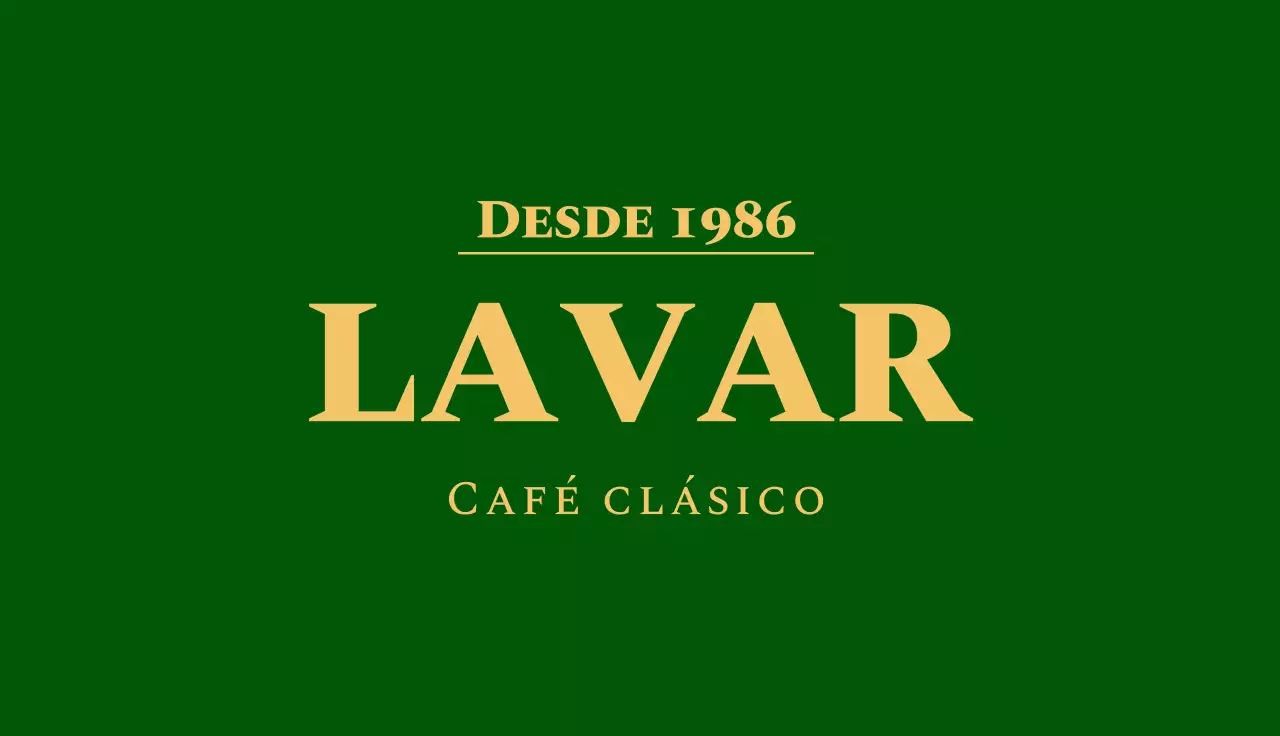 Vintage sello cupón tarjeta de visita con el logotipo de la cafetería en el fondo verde