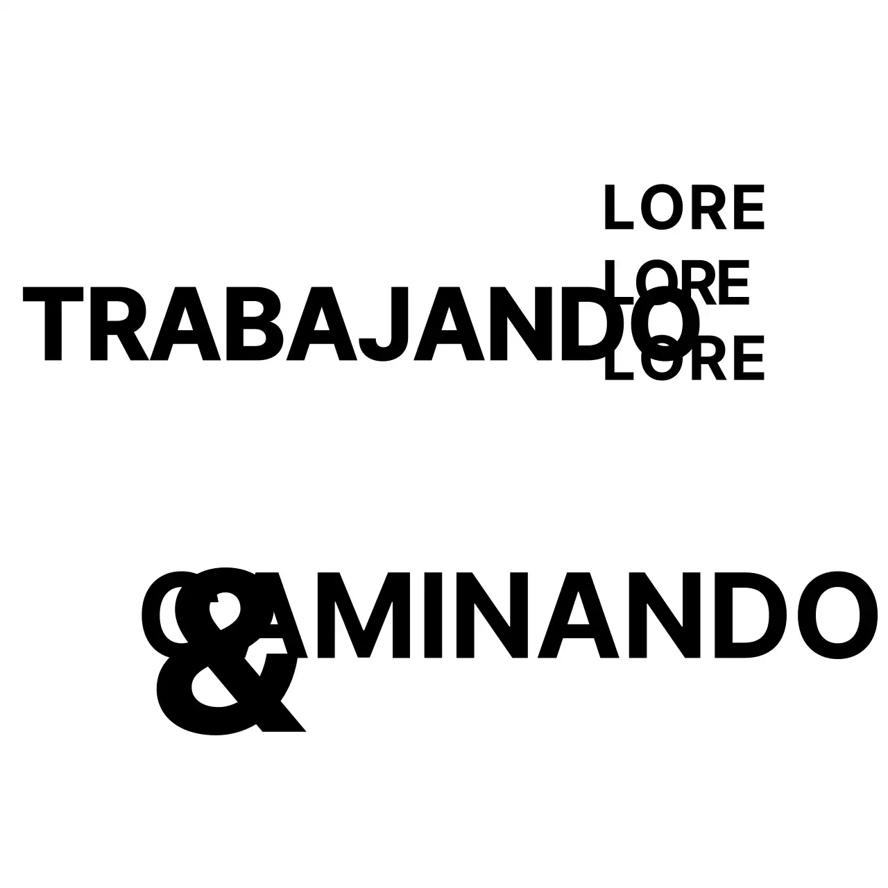 Personaje y recuerdo de la campaña en negro y ecológico con el nombre de la campaña