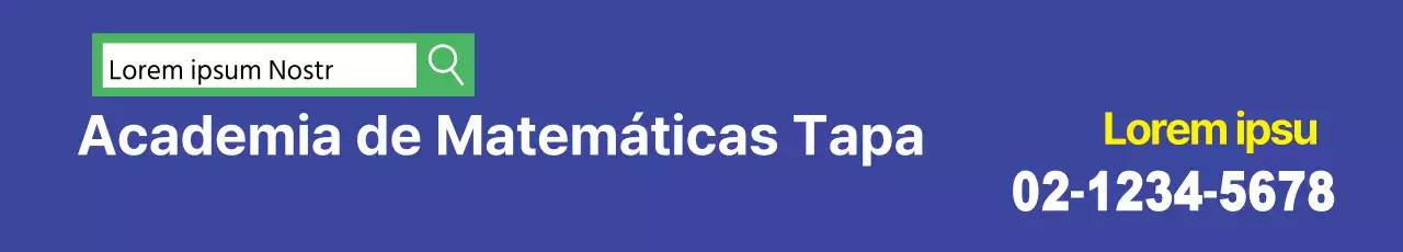 Academia de Matemáticas_Garo Banner1