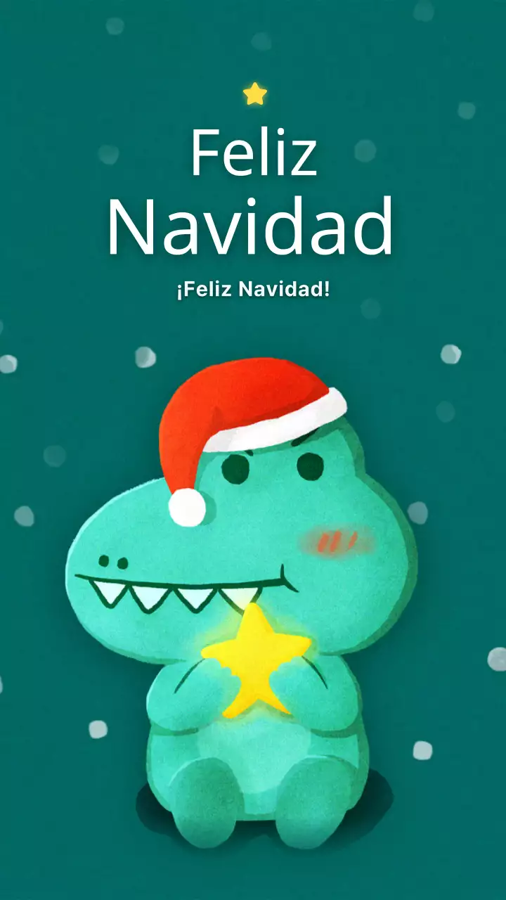 Felicitaciones navideñas con temática invernal