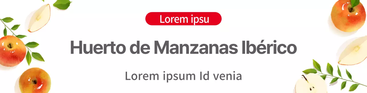 Ilustración granja blanca promoción huerto