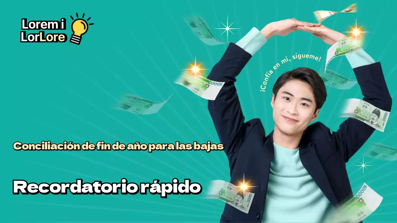 Tema de consejos fiscales para fin de año