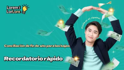 Tema de consejos fiscales para fin de año