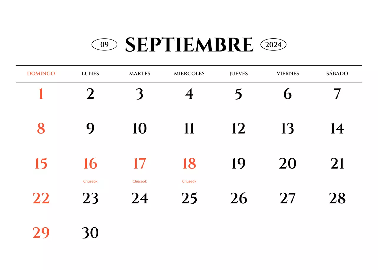 Calendario de pared de estilo sencillo con concepto de fotografía de viajes emocional en blanco y negro