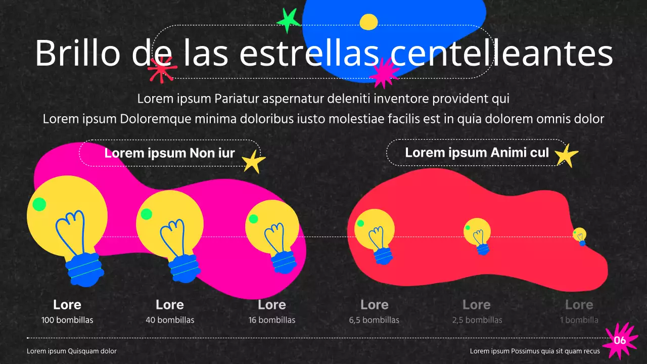 Observatorio de colores Vía Láctea Campamento Constelaciones sobre fondo negro Recursos didácticos