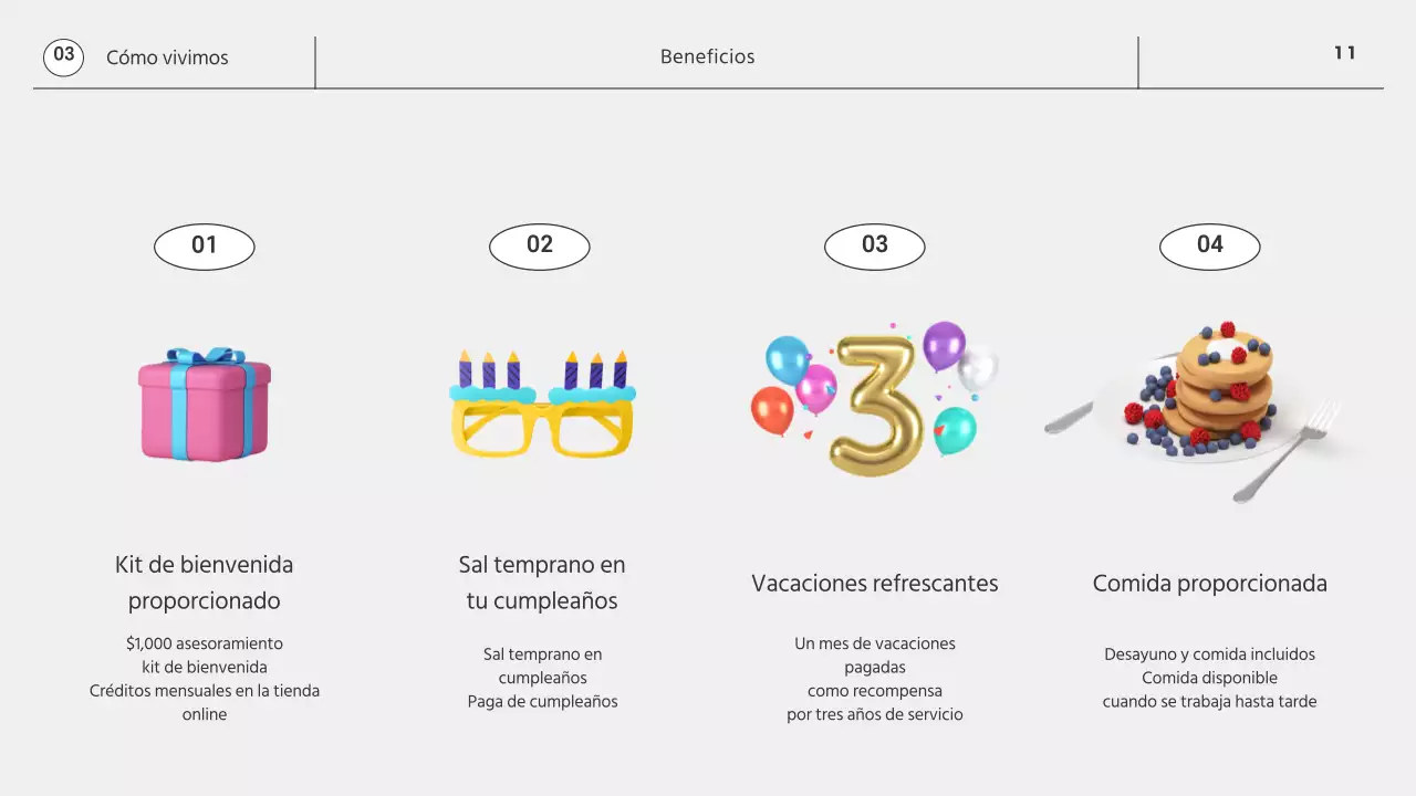 Monótono Simple Gráficos 3D Corporativo Recién Llegado Empresa Guía de Vida