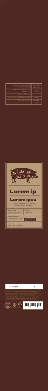 Filete marrón Neat Handon Hang Jeong a la parrilla