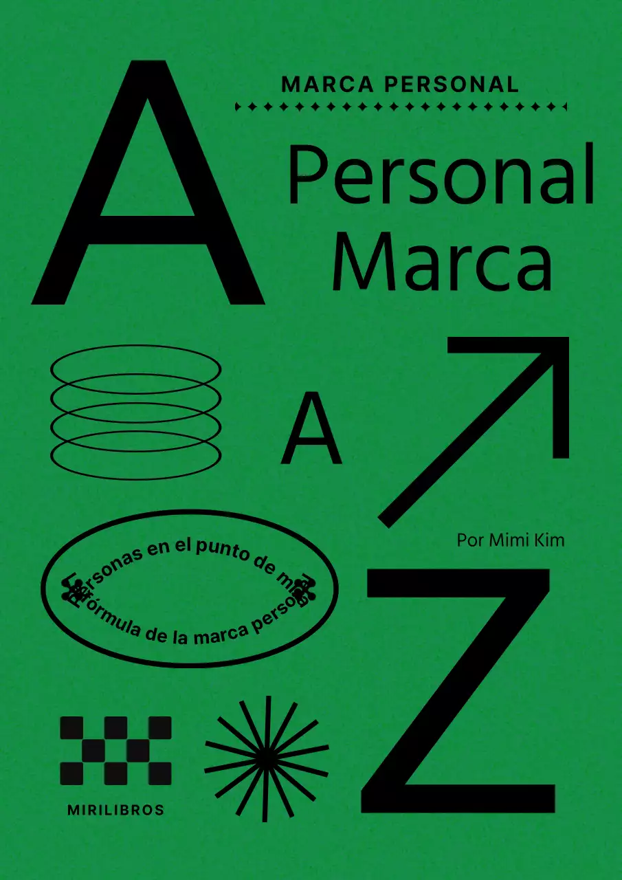 Marca gráfica geométrica verde