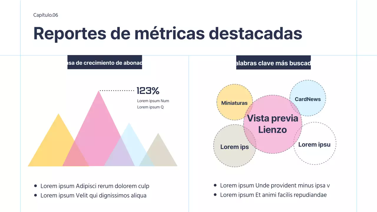 Infografía empresarial sencilla con toques rosas sobre fondo blanco