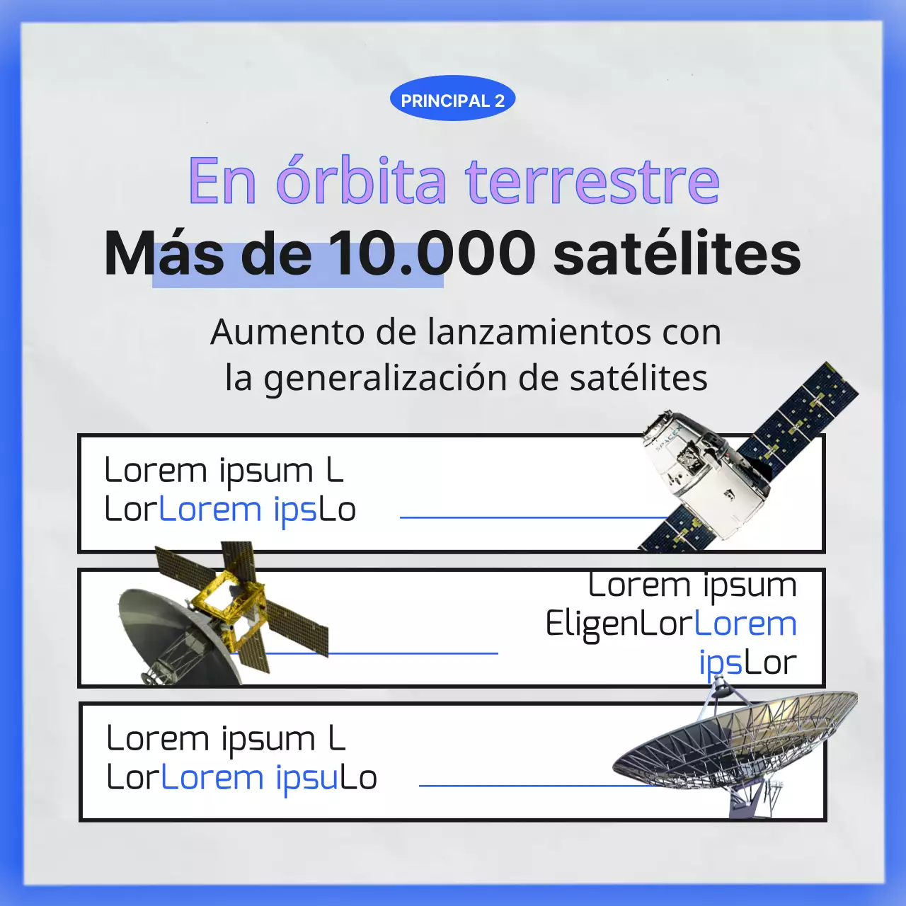 Presentamos el museo del espacio minimalista en negro y azul