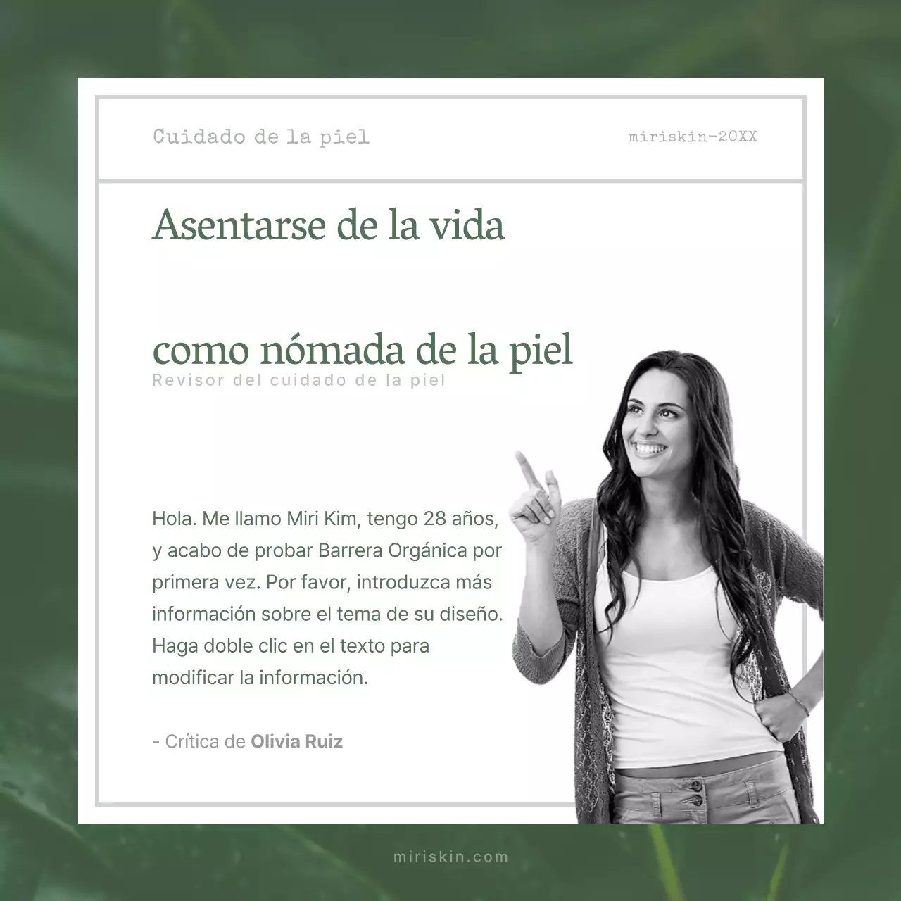Crítica de Green's Organic Cosmetics