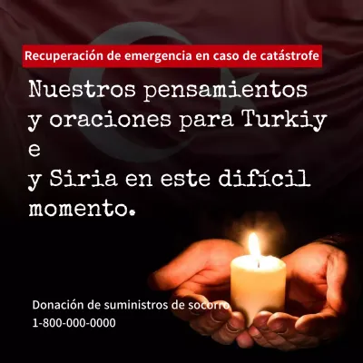 Anuncio de relevo para calentar velas oscuras