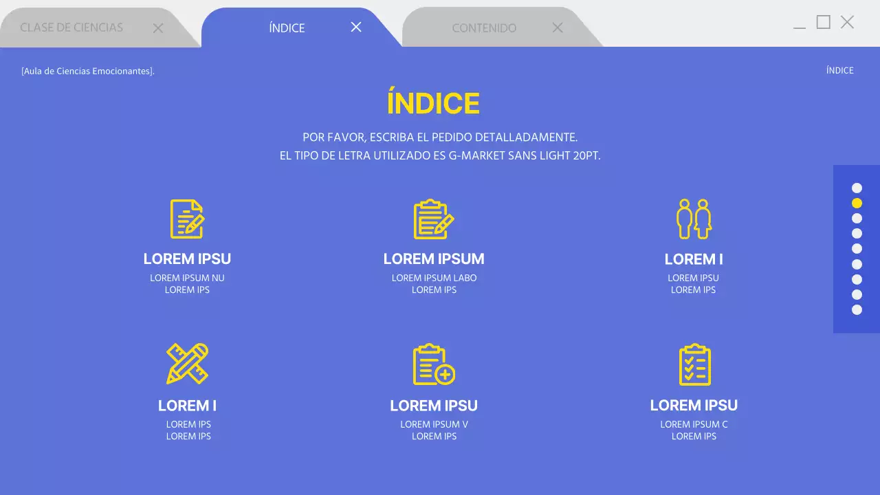 Presentación del programa extraescolar