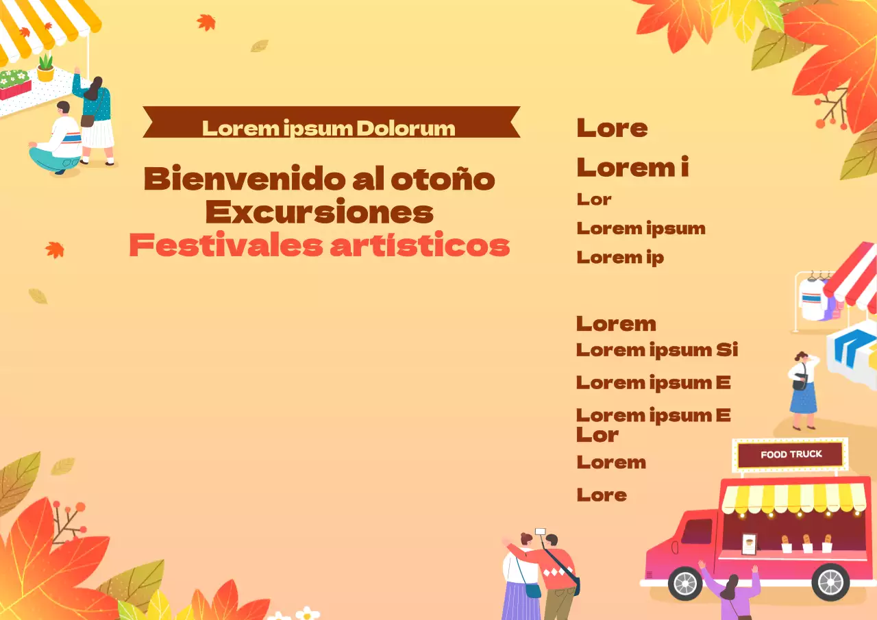 Festival de las Artes de Otoño_Póster Callejero