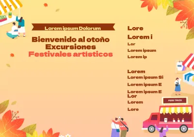 Festival de las Artes de Otoño_Póster Callejero