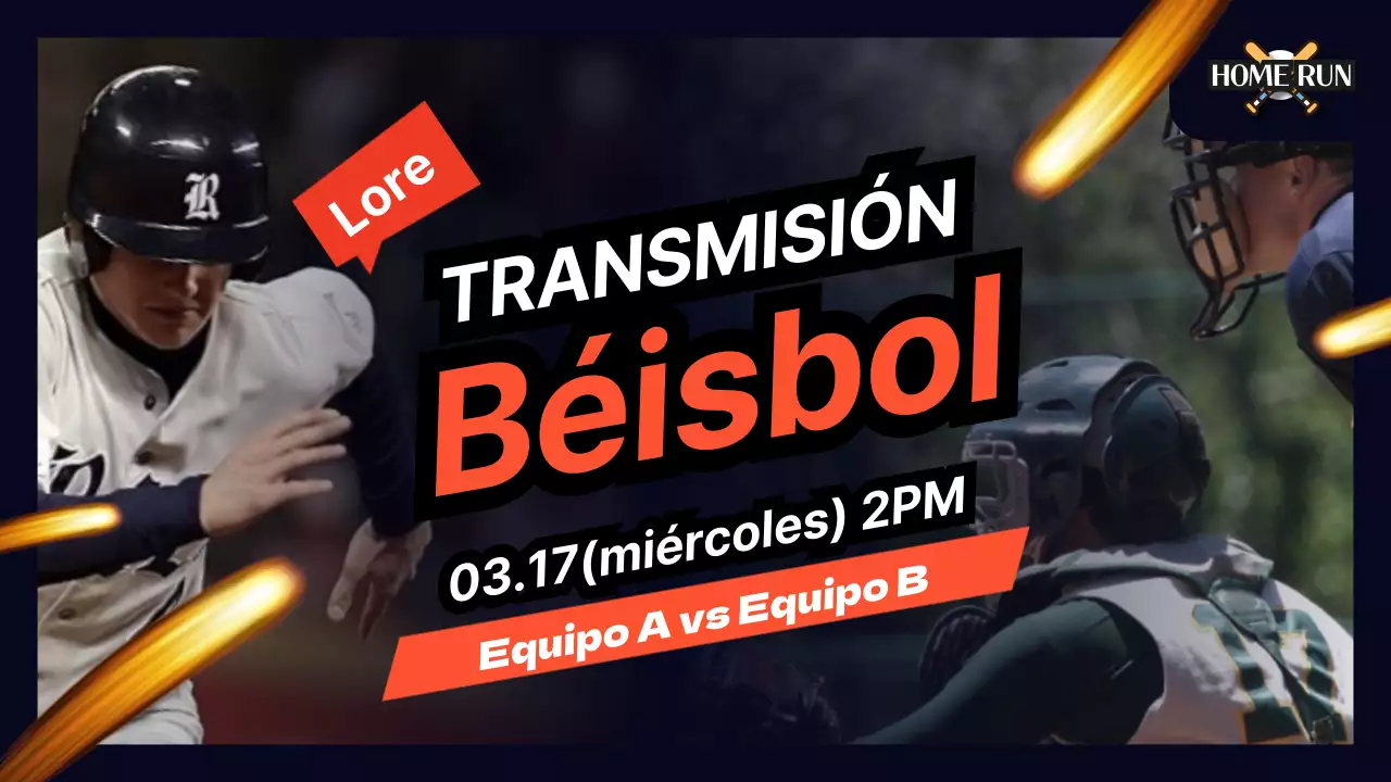 Retransmisión en directo del béisbol social de Red Point