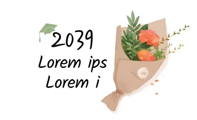 Enhorabuena por tu graduación.