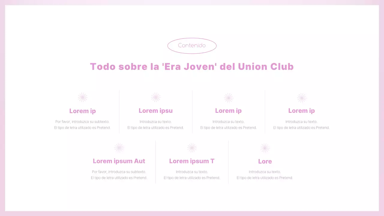 Una guía rosa y limpia para orientar a los clubes
