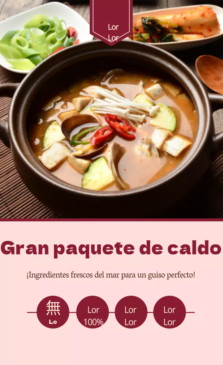 Pegatina vertical_Paquete de carne