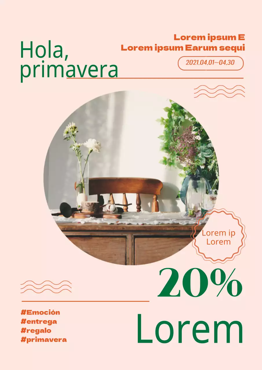 Pink Green PhotographyPromociona un evento de descuentos en interiores